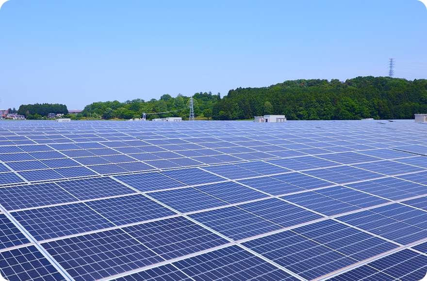 太陽光発電の写真