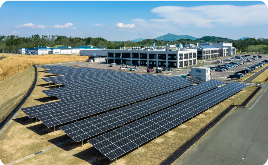 太陽光発電の写真