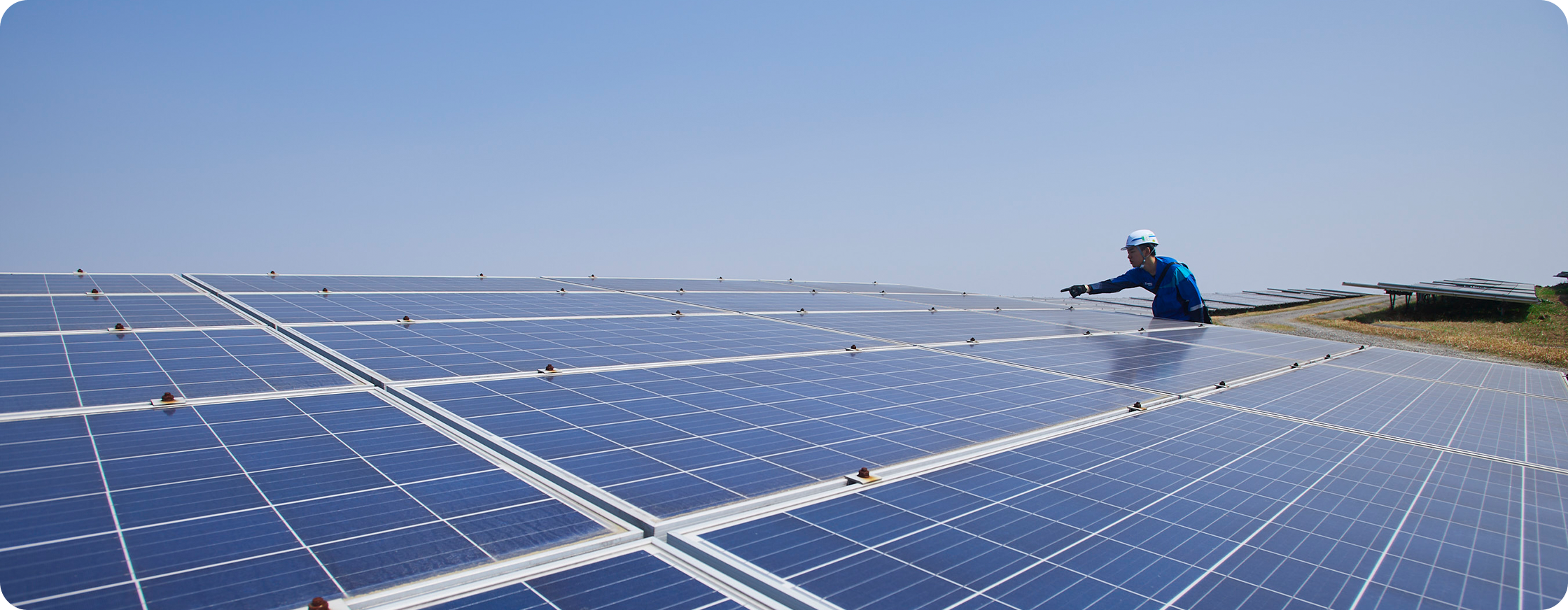 太陽光発電システムの写真