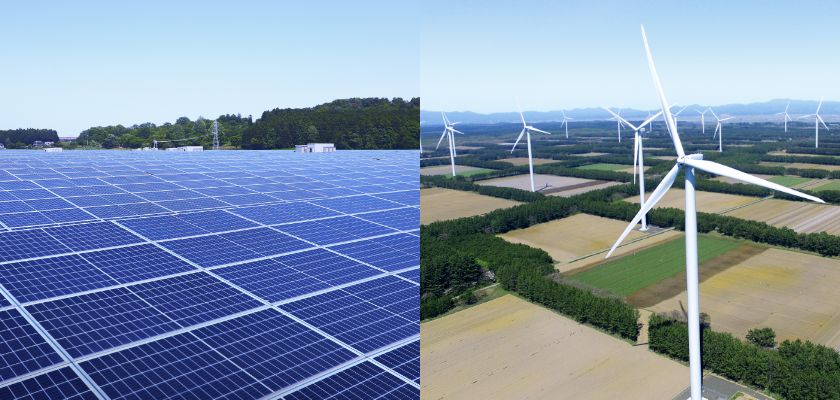 太陽光発電風力発電地熱発電バイオマス発電
